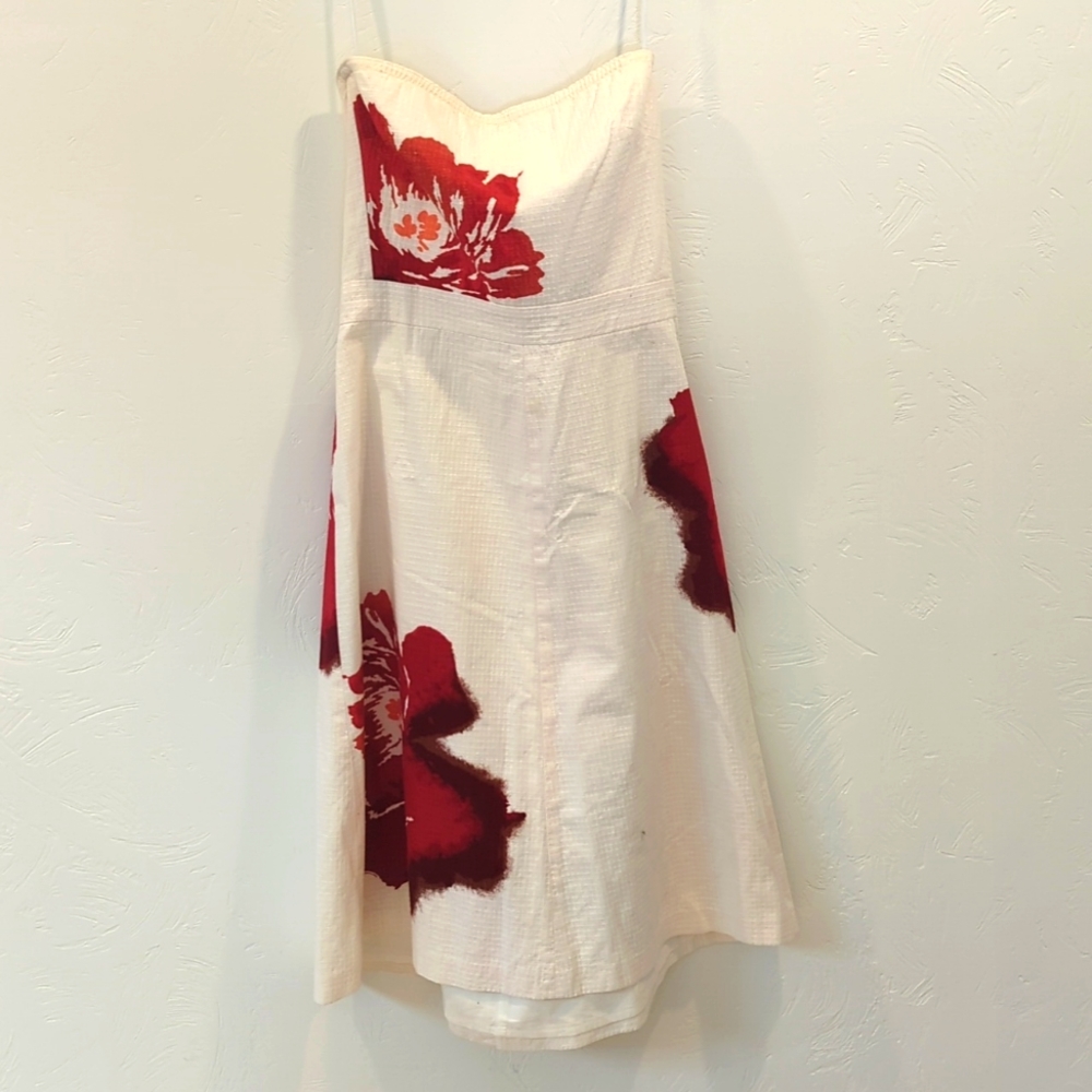 J Crew summer strapless sundress
